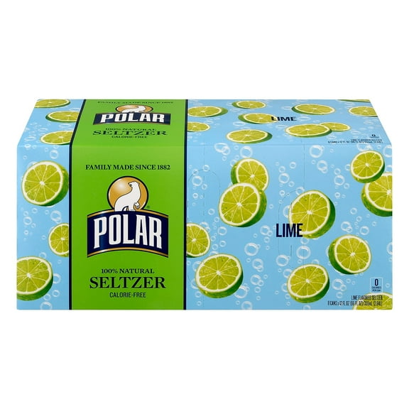 Polar Lime Seltzer (Pack of 24)