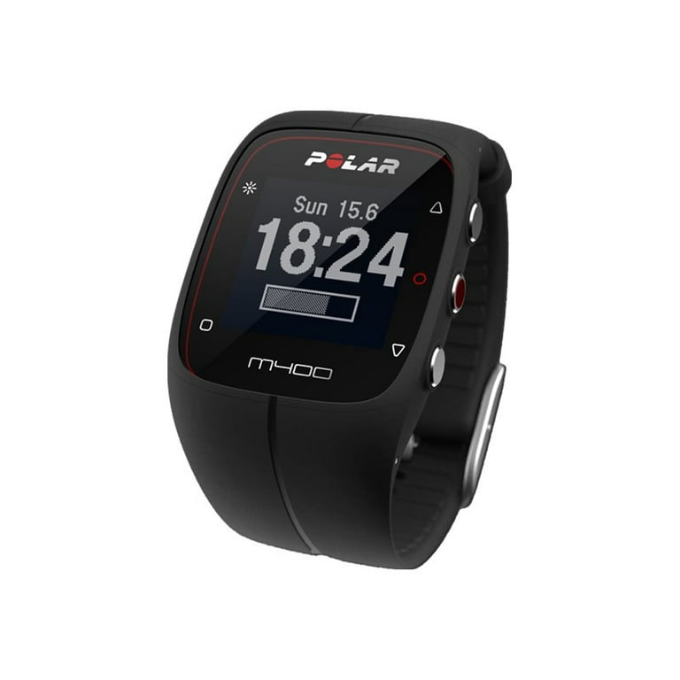 Polar M400 Activity tracker monochrome Bluetooth black with heart rate sensor Walmart