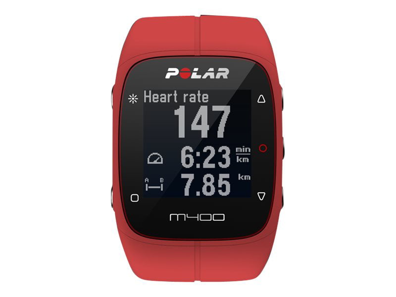 Polar M400 - heart rate sensor - GPS watch - running - Walmart.com