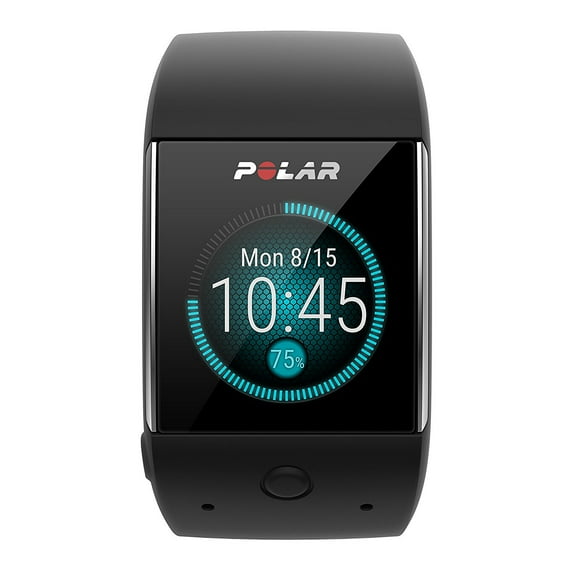 Polar M600 Waterproof Heart Rate GPS Sports Smart Watch by Android Wear, Black