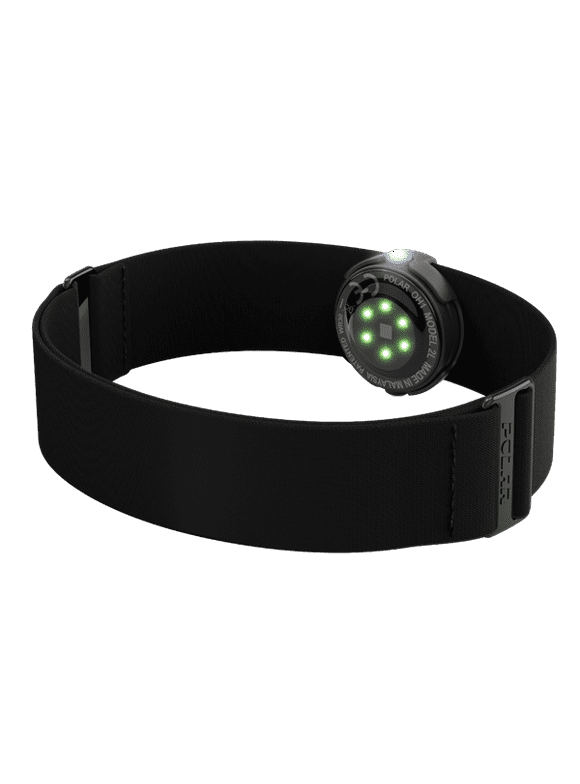 Polar OH1+ – Waterproof Optical Heart Rate Sensor with Swimming Goggle Strap Clip and Armband – HR Monitor with Bluetooth, ANT+