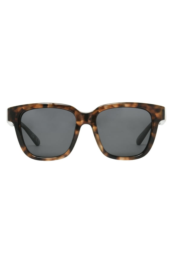 Fashion Women's FO-068 TOR SMK Rectangle Fits over Sunglasses Tortoise