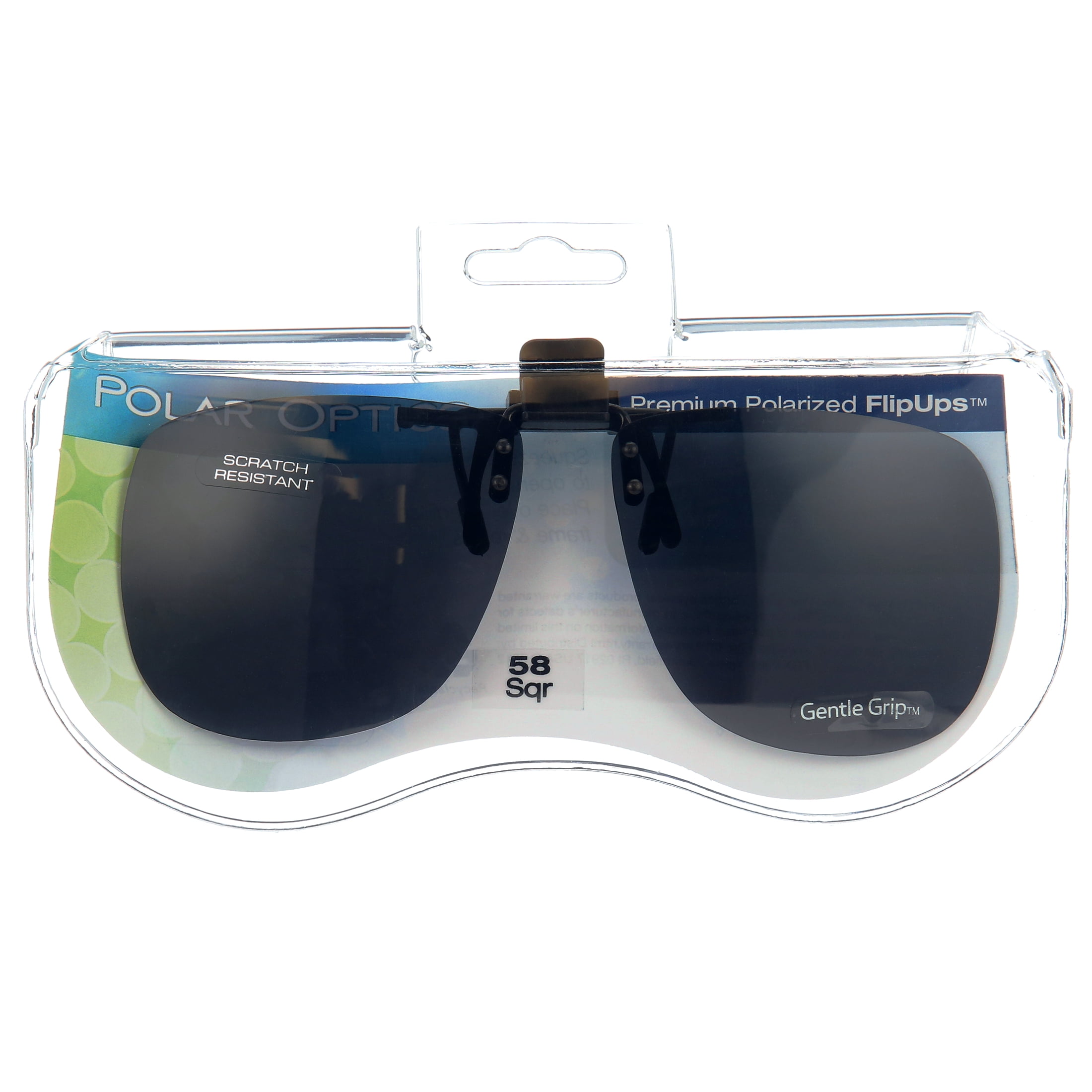 Polar Optics Flip-Up Clipons Sunglasses - 1 Each