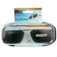 thumbnail image 1 of Polar Optics Unisex RECN 56 ClipOns Sunglasses Gray, 1 of 5