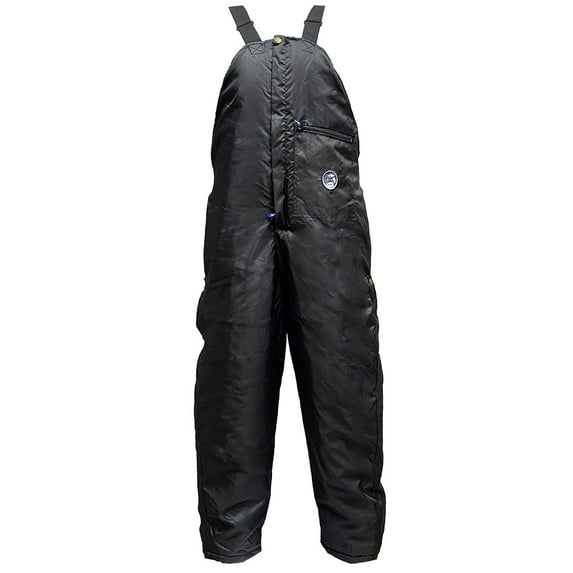 Polar Plus Black Insulated Bib Overall for Cold Weather