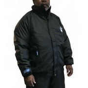 Polar Plus Insulated Black Bomber Winter Jacket for Men