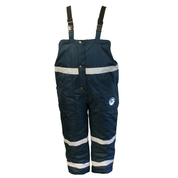 Polar Plus Navy Reflective Insulated Bib