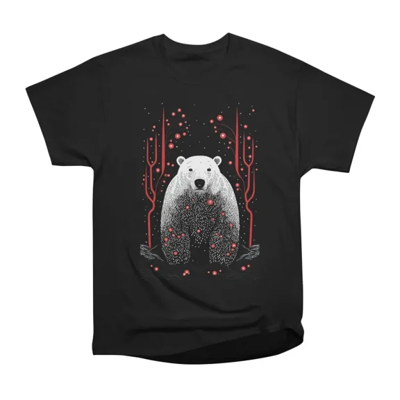 Polar Portal Winter Bear T-Shirt Tee Gift For Him Merch For Her Apparel For Friend