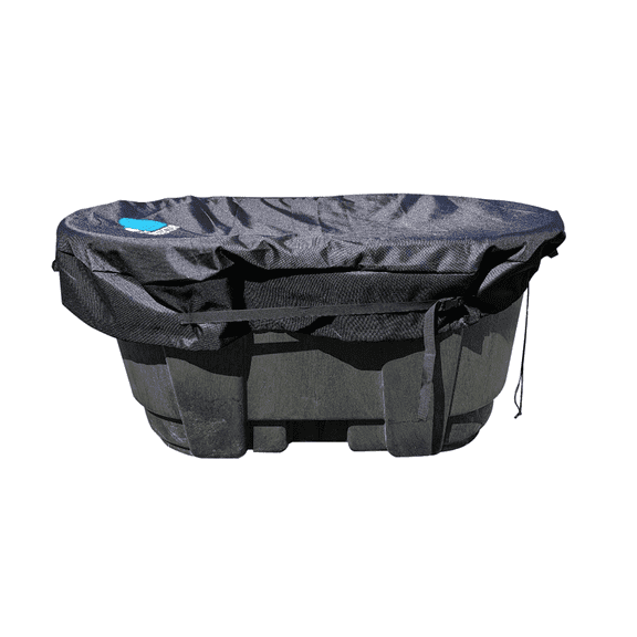 Polar Protector 150-Gallon Oval Stock Tank Cover 600D Waterproof Lid for Cold Plunge, Livestock & Garden
