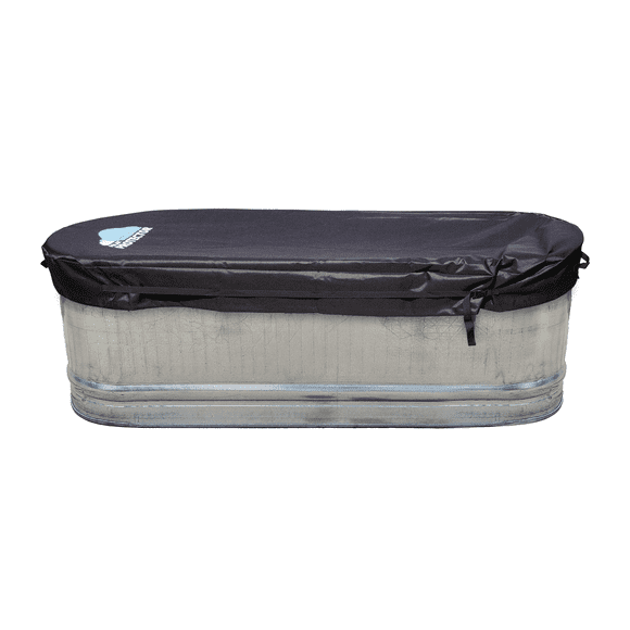 Polar Protector 2  2  6 Galvanized Stock Tank Cover  600D Waterproof Slip with Tightening Buckle & Drawstring