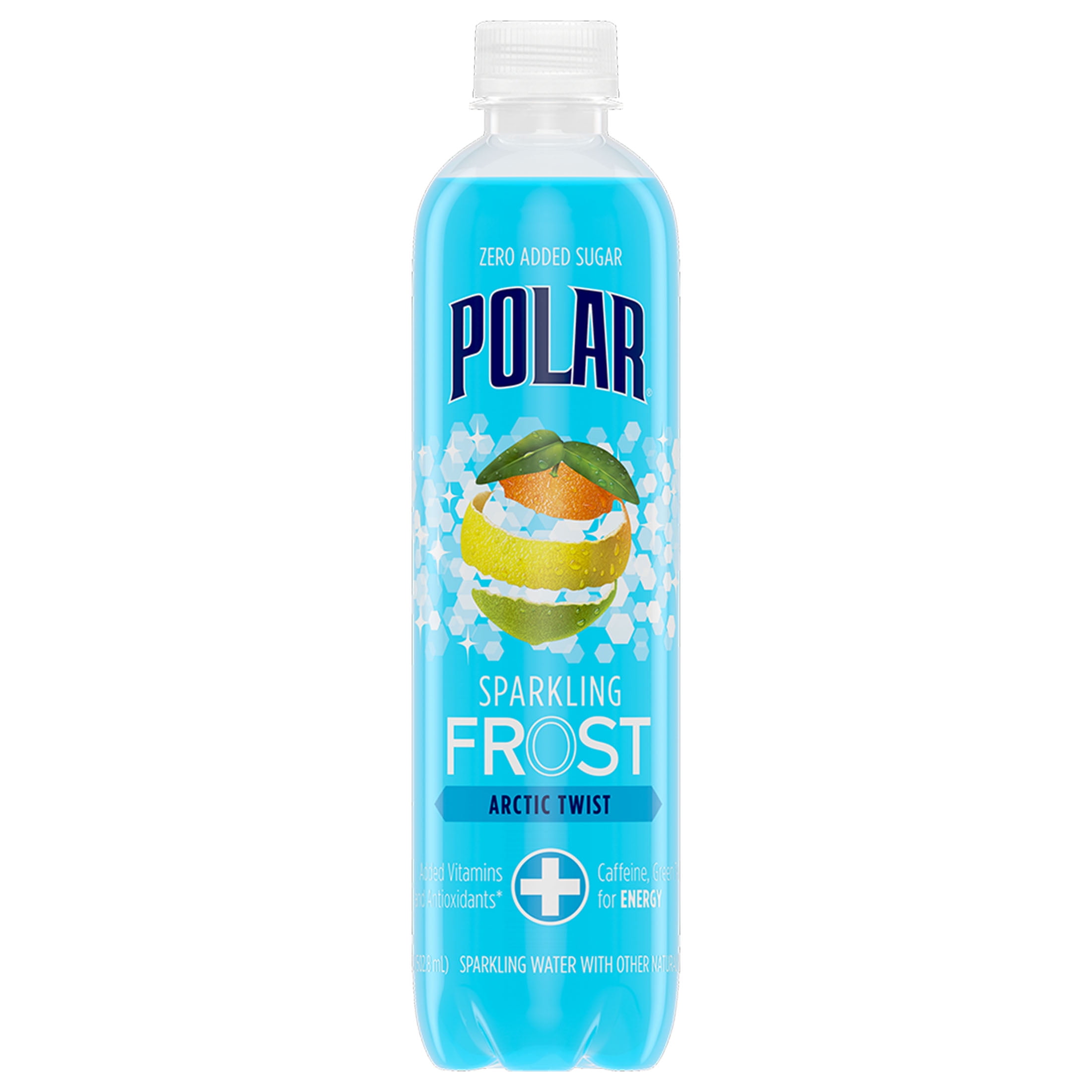 Polar Beverages Sparkling Frost Water, Arctic Twist Liquids, 17 fl oz