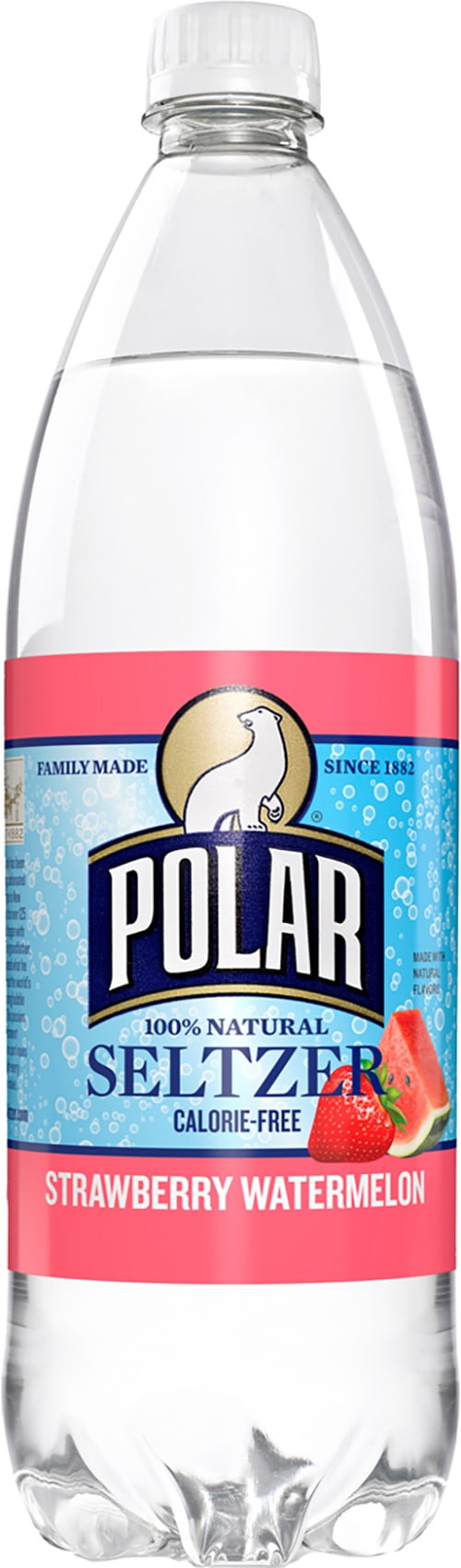 Polar Sparkling Water, 33.8 Fl Oz, 12 Count Bottles
