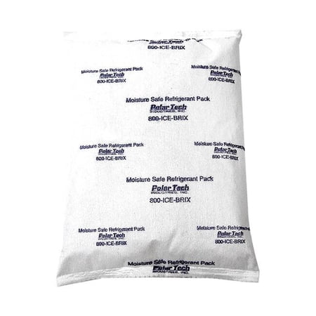 Ice-Brix Moisture Safe, Reuseable, 8 oz.,PK18 TP 8/MS