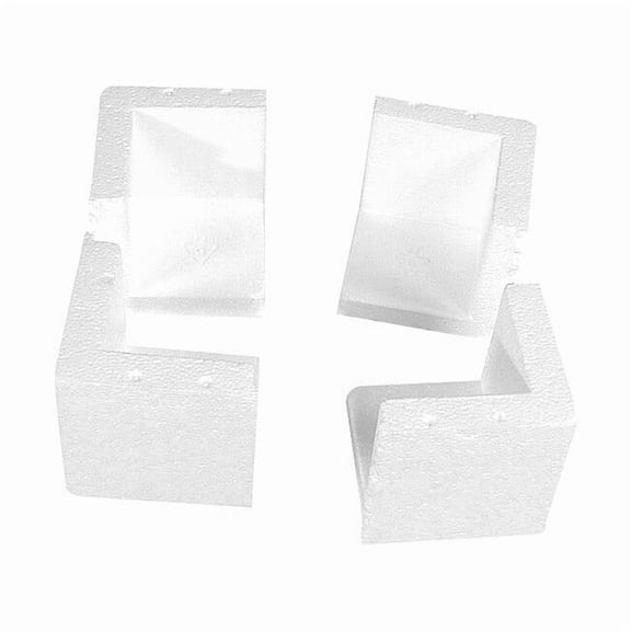 Foam Corner Protectors, 1-1/2" Square, PK128 904