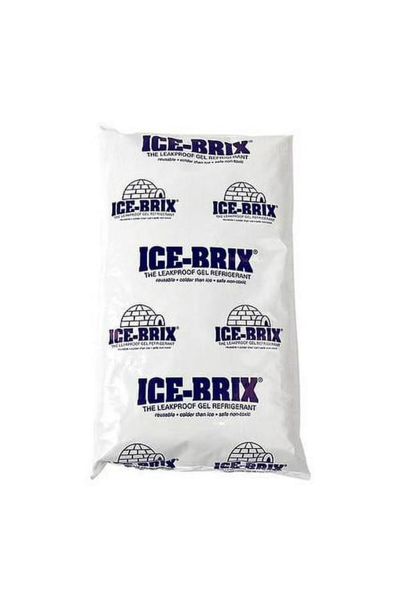 Industries Ice-Brix Poly Pouch, Reusable, Leak-proof, 6 oz. PK48 IB 6