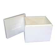 Insulated Shipping Bio Foam & Carton, 1-5 Day, Color White 243C