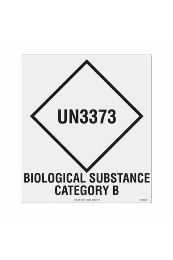 Industries Biohazardous & Substance Category B Label,PK500 BHM527
