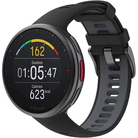 Polar Vantage V2 1.2-Inch Touchscreen Display Smartwatch (M/L, Black and Black)