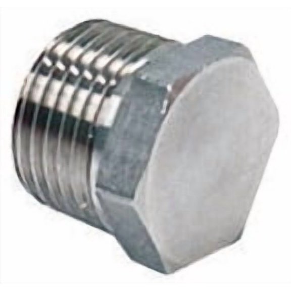 Polar Ware 1/2" NPT Stainless Steel Hex Plug for Kettles
