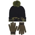 thumbnail image 1 of Polar Wear Boy's Digi-Camouflage Hat & Gloves Set in 2 Rugged Designs, 1 of 6