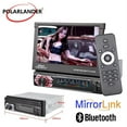 thumbnail image 1 of PolarLander One Single Din Car Stereo Touch Screen 7 Inch Car Radio Bluetooth FM Retractable by Hand Auto Stereo Radio, 1 of 19