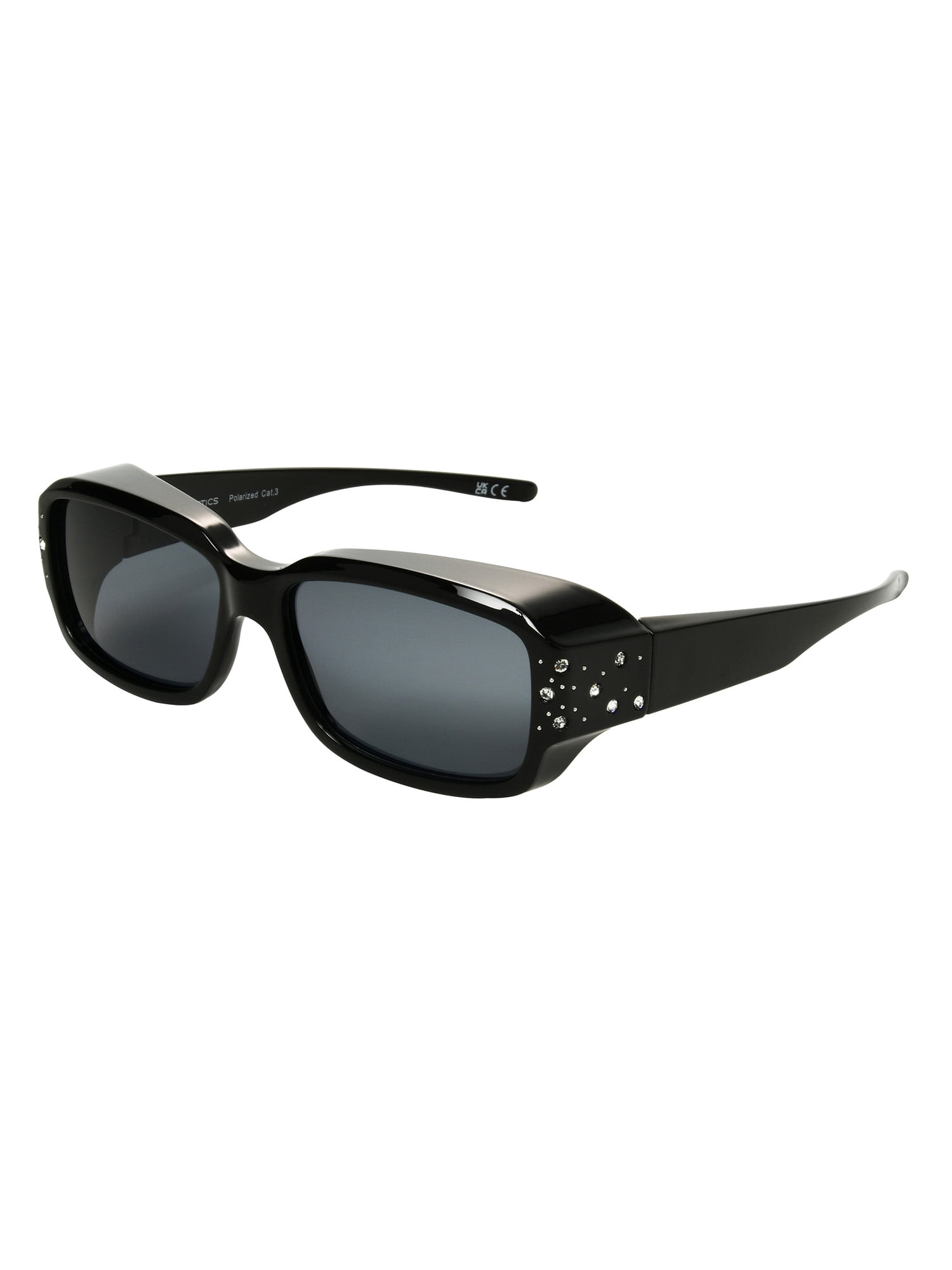 PolarOptics® Fits Over FO-073 Rectangle Polarized Women's Sunglasses
