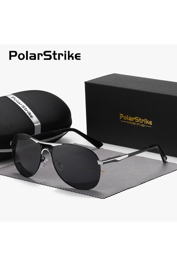 PolarStrike Unisex Fashion Full Frame Polarized Sunglasses Outdoor Activities Frog Frame Sunglasses