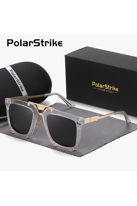 PolarStrike Unisex Polarized Sunglasses Exquisite Modern Full Frame Sunglasses UV400