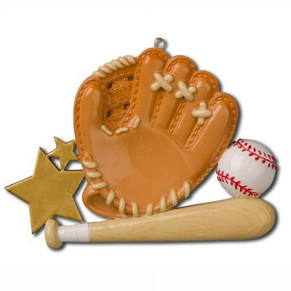 Baseball Sport Glove Ball Ornament