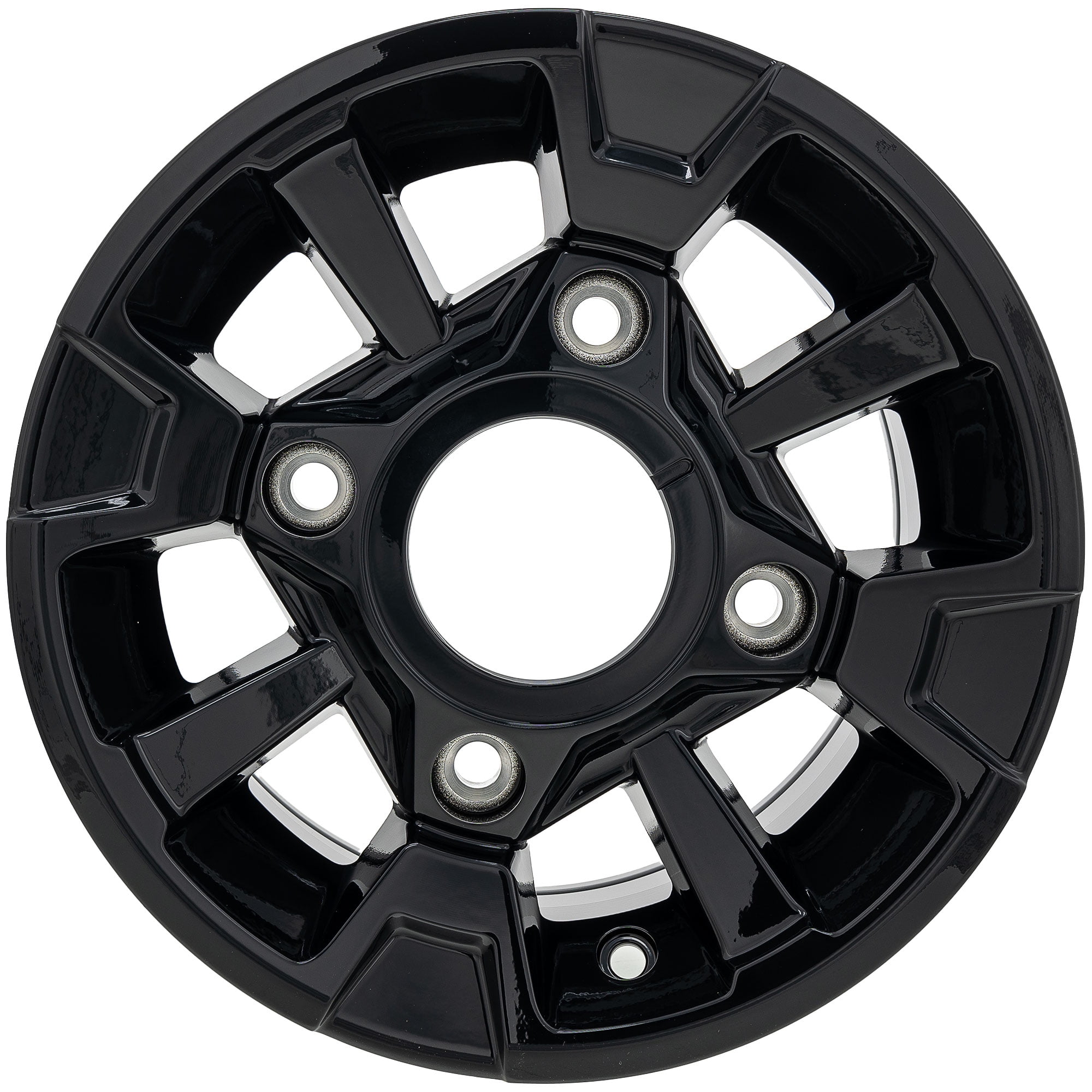 Polaris 1523292-266 Black Front Rim 12X6 AL 26.2OFST Ranger 1000