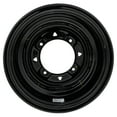 thumbnail image 1 of Polaris 1523451-067 Black Front Wheel Rim 12x6 Ranger Sportsman EV, 1 of 9