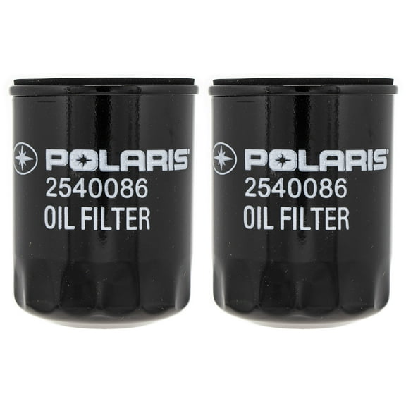 Polaris 2540086 Oil Filter Sportsman RZR Ranger General Turbo ACE Crew 2-PACK
