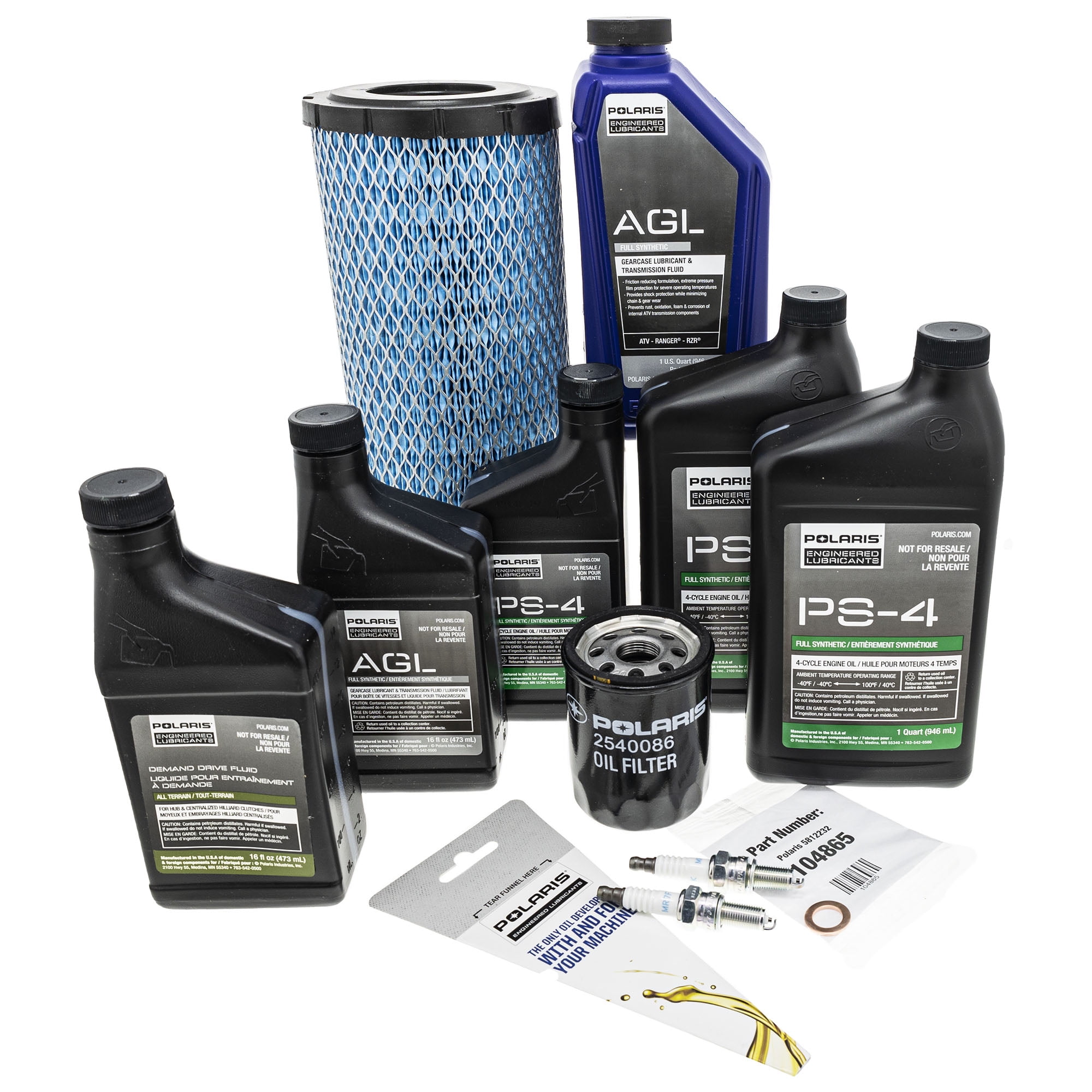 General Flash Accessory Polaris, Maintenance Kit, for 2016-2022 General 1000 and 4 models ...