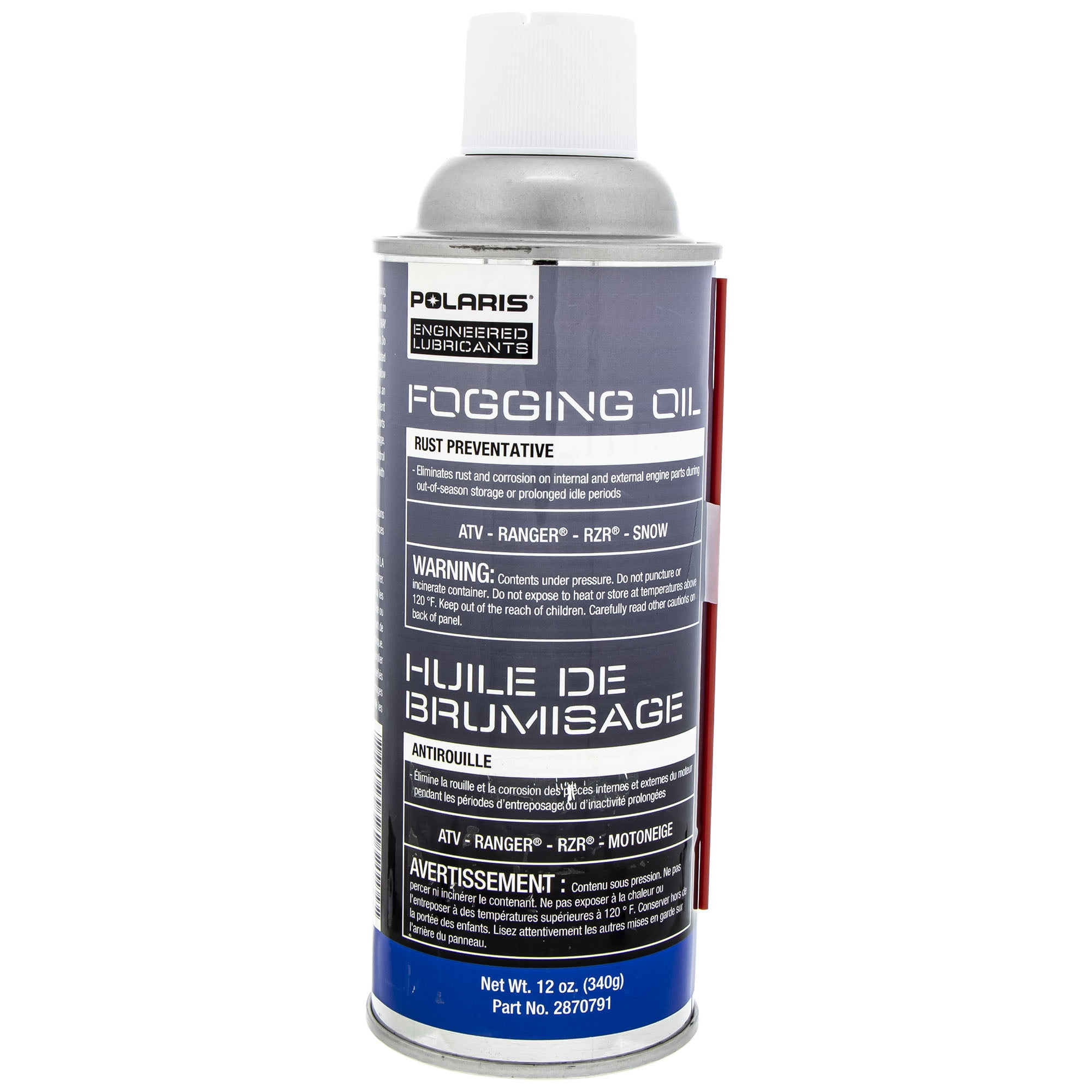 Polaris 2870791 Fogging Oil 12oz Aerosol Can Rust Corrosion