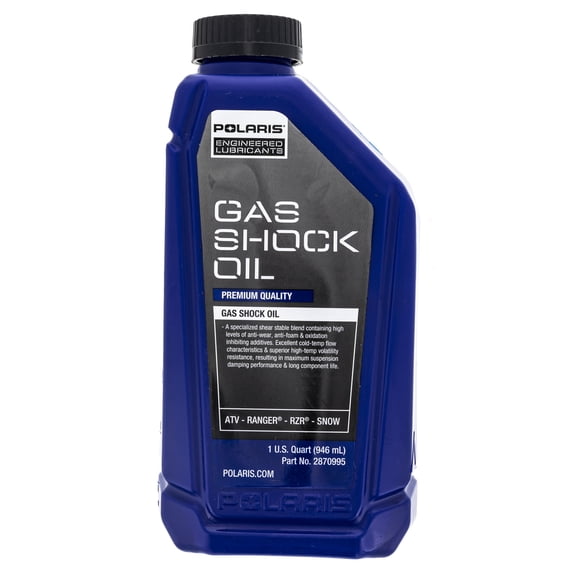 Polaris 2870995 Genuine OEM 1 Quart Premium Gas Shock Oil Premix Fox Ranger RZR ATV Snow