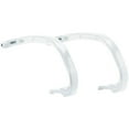 thumbnail image 1 of Polaris 2876062-133 White Ski Hoops Snowmobile OEM, 1 of 4