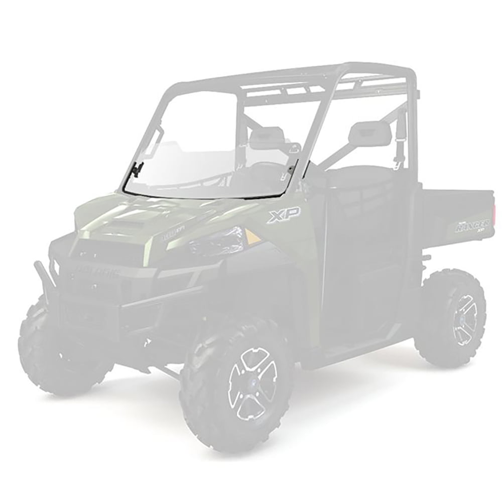 Polaris 2878756 Lock & Ride Polycarbonate Half Windshield 2016-2020 ...