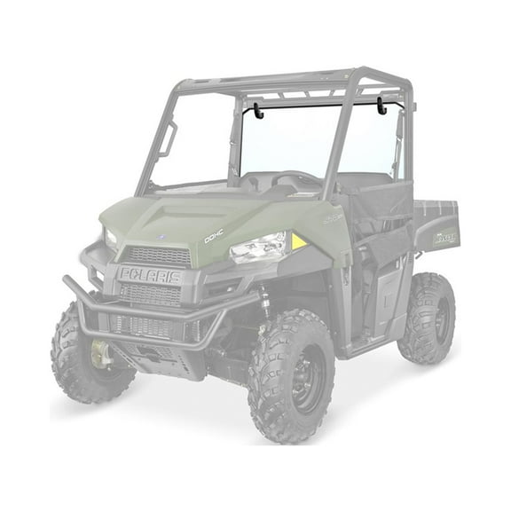 Polaris 2879965 Lock & Ride Pro-Fit Scratch Resistant Glass Rear Panel 2015-2020 Ranger