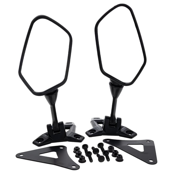 Polaris 2880292 Wide Angle Side Mirror Pair Axys Snowmobiles OEM