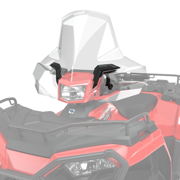 Polaris Lock & Ride Tall Windshield, Polycarbonate, Part 2890616