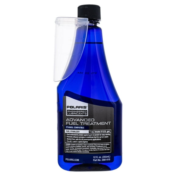 Polaris 2881416 Genuine OEM 12oz Bottle Advanced Fuel Treatment Stabilizer 2-4 Cycle