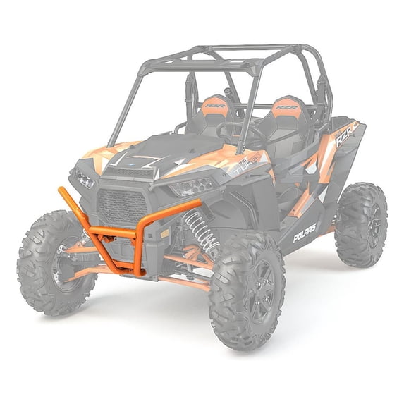 Polaris 2881583-446 Genuine OEM Spectra Orange Low Profile Front Bumper Fits 2014-2019 RZR