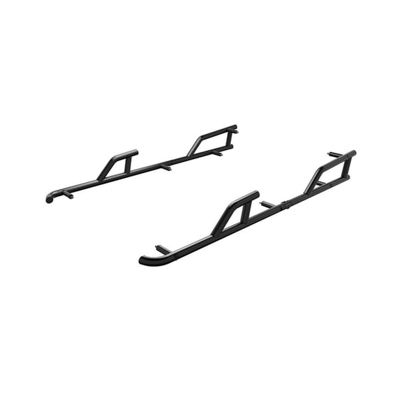 Polaris Extreme Kick Out Rock Sliders, UTV Nerf Bars, for 4-Seat Models, Steel, Set of 2 - Part 2881992