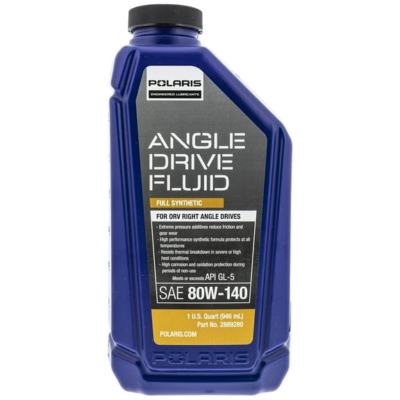 Polaris 2889280 Angle Drive Differential Fluid 80W140 1 Quart Genuine OEM