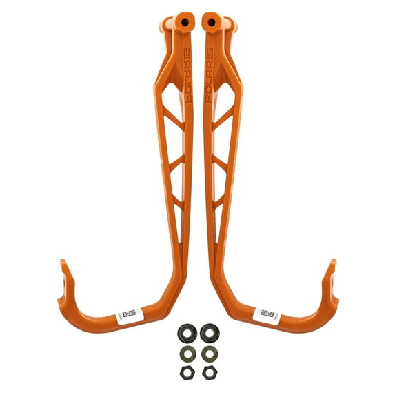 Polaris 2889421-647 Orange Burst Ski Toe for Snowmobiles Skis