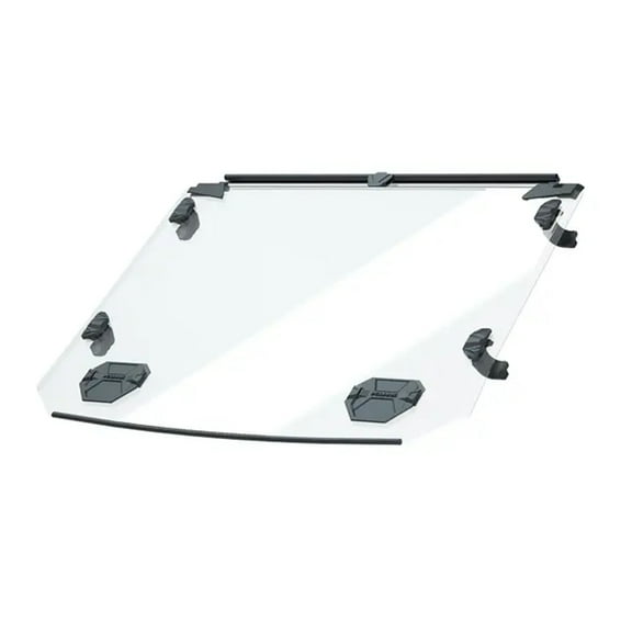 Polaris 2890376 Lock & Ride Full Vented Windshield Hard Coat Poly 2-Seat RZR Pro