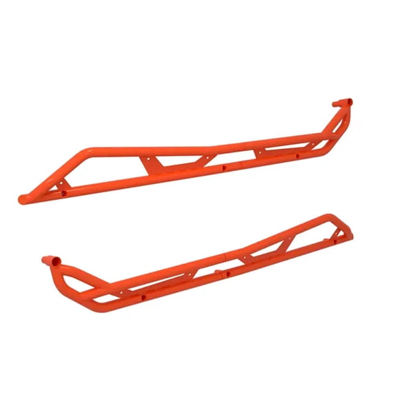 Polaris 2890397-647 Orange Burst HD Extreme Kick-Out Rock Sliders 4-Seat RZR 4