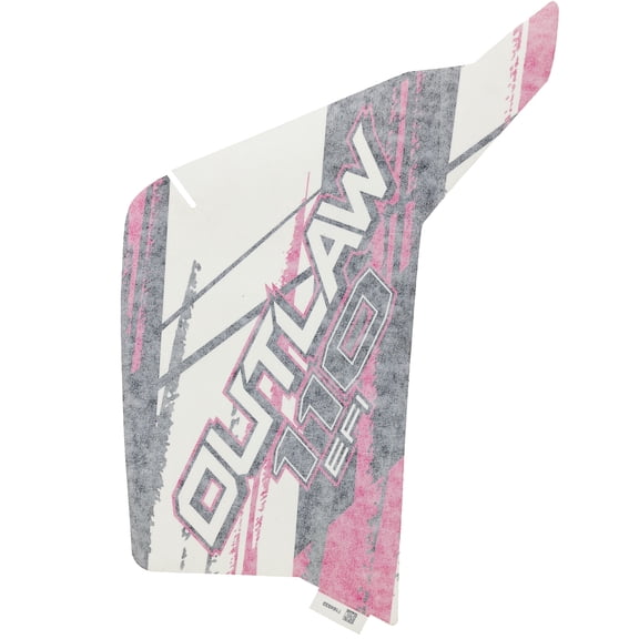 Polaris 7184933 Pink Left Hand Side Outlaw 110 Decal Outlaw 110