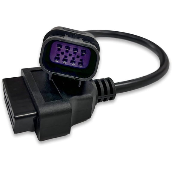 Polaris 8pin ATV OBD obdii Motor Motorrad Adapter Cable Slingshot RZR Ranger General Sportsman ACE ATV OBDII Diagnostic Connector Fit for Polaris Motorcycle