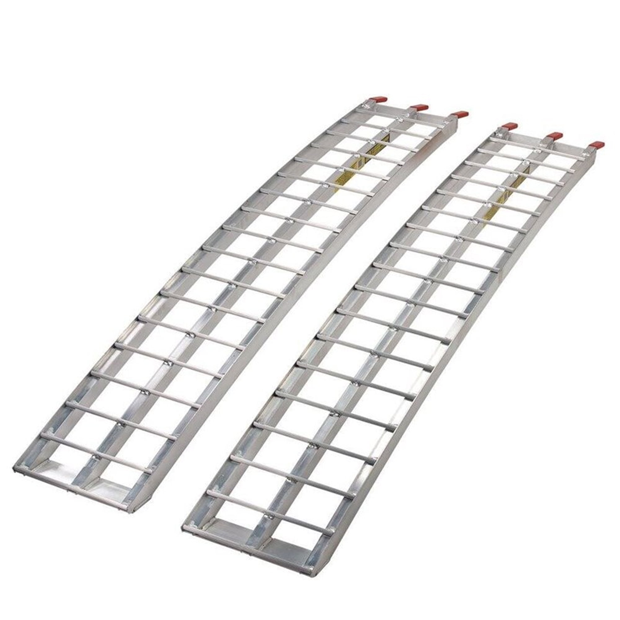 76" x 12" Silver Aluminum Arched Loading Ramp